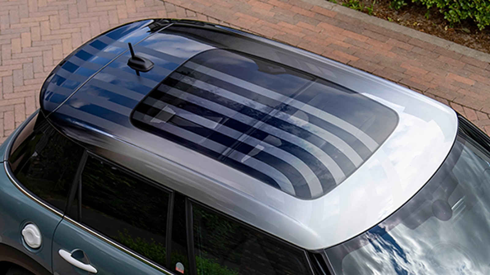 파노라마 글라스 멀티톤 루프 & 데칼.